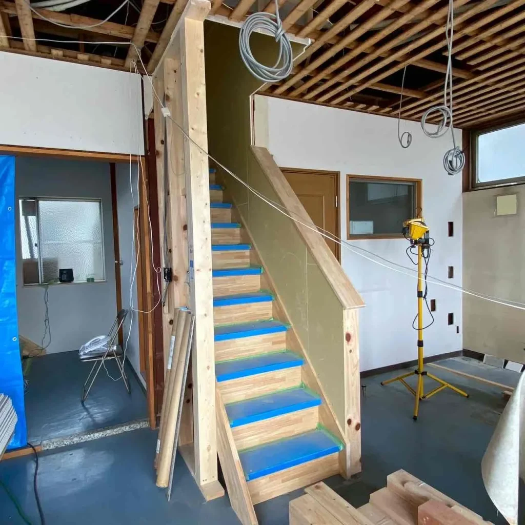 施工事例（階段）