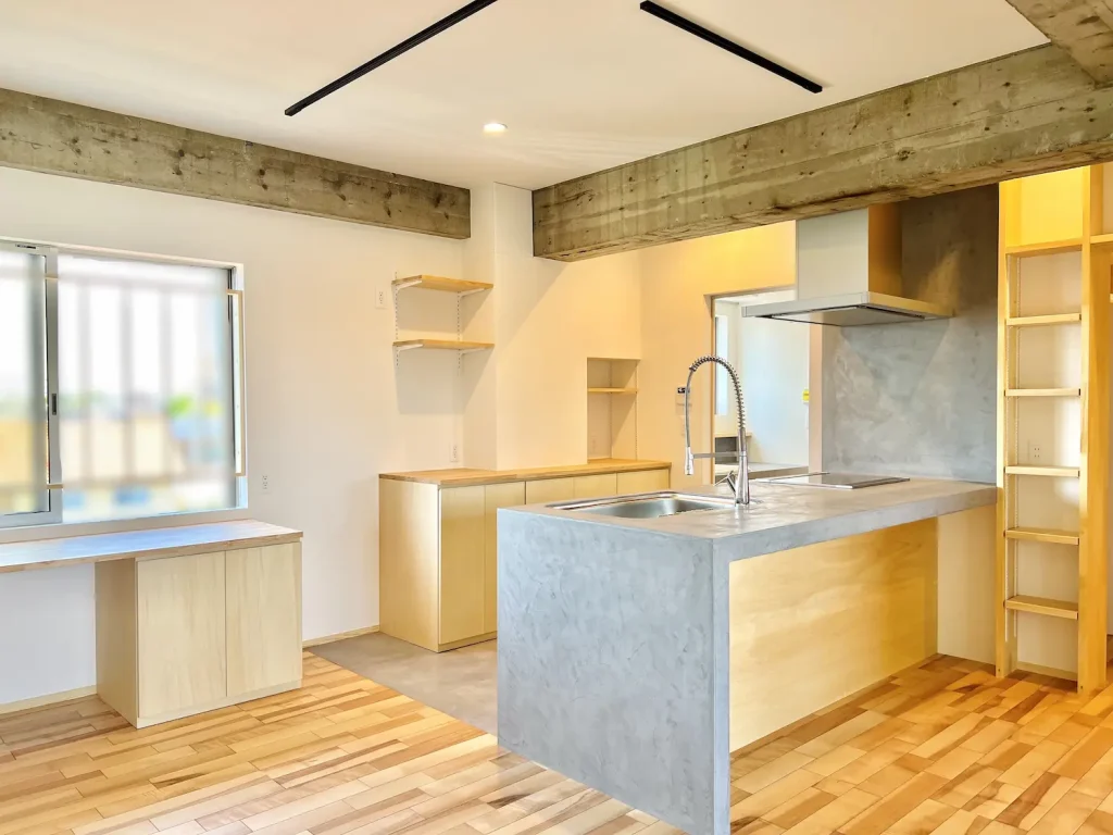 キッチンとその周辺