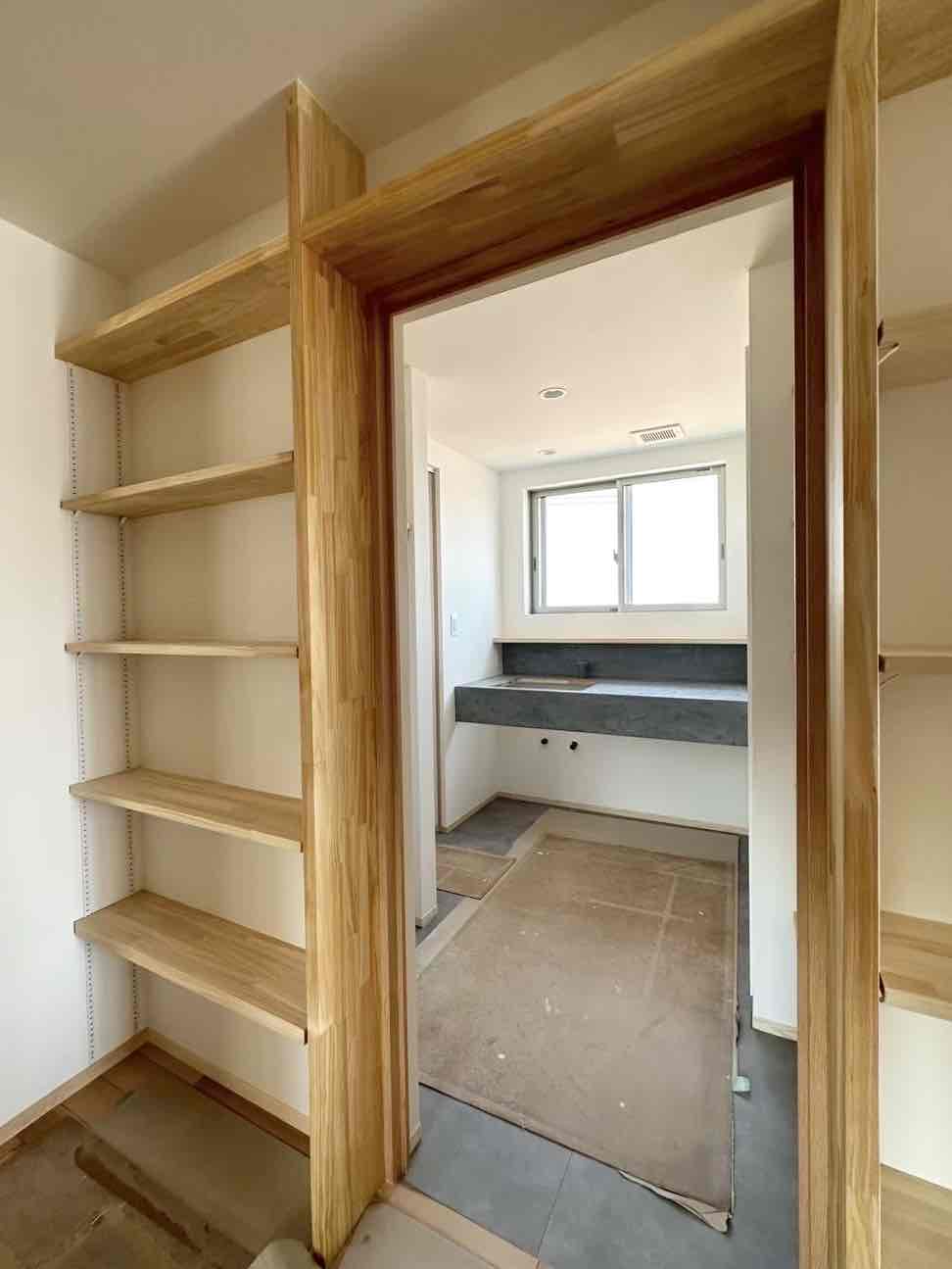 洗面所の施工事例AFTER。